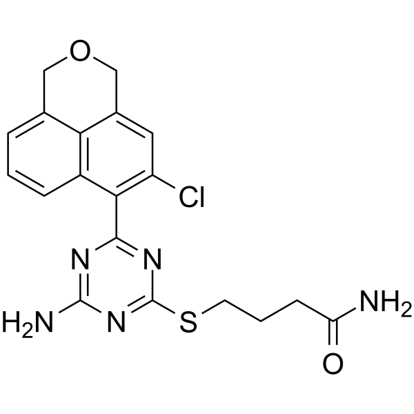 HSP90抑制剂结构式