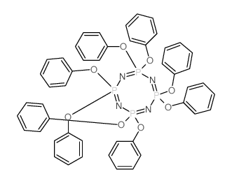 1,3,5,7,2,4,6, 8-Tetrazatetraphosphocine, 2,2,4,4,6,6,8,8-octahydro-2,2,4,4,6,6, 8,8-octaphenoxy-结构式