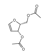 3,5-di-O-acetyl-1,4-anhydro-2-deoxy-D-threo-pent-1-enitol Structure