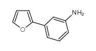3-(2-呋喃基)苯胺结构式