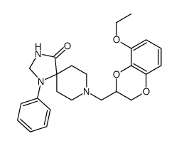 8-[(5-ethoxy-2,3-dihydro-1,4-benzodioxin-3-yl)methyl]-1-phenyl-1,3,8-triazaspiro[4.5]decan-4-one Structure