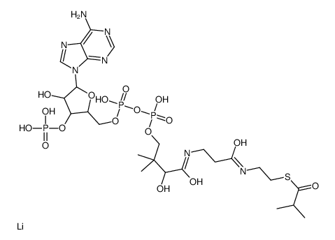 异丁酰基辅酶 A结构式