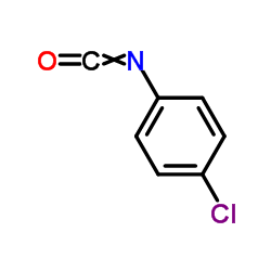 4-氯苯基异氰酸酯结构式