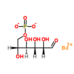 Barium 6-O-phosphonato-D-mannose Structure