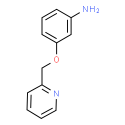 3-(pyridin-2-ylmethoxy)aniline Structure