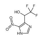 1H-Imidazole-4-methanol, 5-nitro-alpha-(trifluoromethyl)- (9CI) Structure