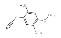 2,5-二甲基-4-甲氧基苯乙腈结构式