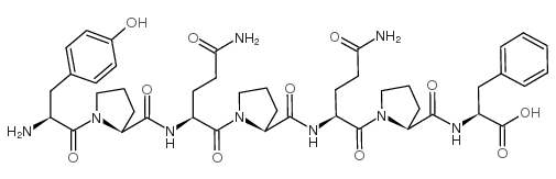 Gliadorphin-7 trifluoroacetate salt结构式