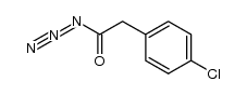 4-Chlorphenylacetylazid结构式