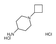 1-环丁基哌啶-4-胺二盐酸盐结构式
