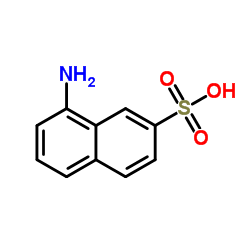 1-萘胺-7-磺酸结构式