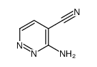 3-aminopyridazine-4-carbonitrile Structure