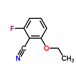 2-氟-6-乙氧基苯腈结构式