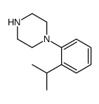 1-(2-异丙基苯基)哌嗪结构式