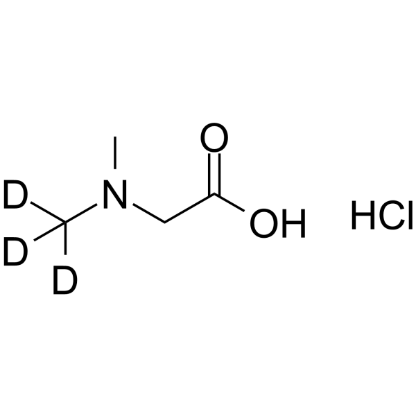 N,N-Dimethylglycine-d3 hydrochloride Structure