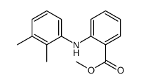 2-[(2,3-Dimethylphenyl)amino]benzoic acid methyl ester Structure