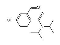 4-chloro-N,N-diisopropyl-2-formylbenzamide Structure