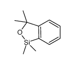 1,1,3,3-tetramethyl-1,3-dihydrobenzo[c][1,2]oxasilole结构式