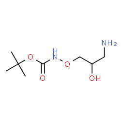 Carbamic acid, (3-amino-2-hydroxypropoxy)-, 1,1-dimethylethyl ester (9CI)结构式