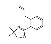 4,4-dimethyl-2-[2-(prop-2-enyl)]phenyl-2-oxazoline Structure