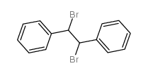 内消旋-1,2-二溴-1,2-二苯基乙烷结构式
