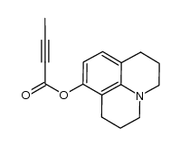 8-(2,3,6,7-tetrahydro-1H,5H-benzo[ij]quinolizine) but-2-ynoate结构式