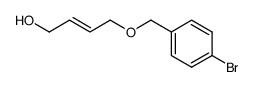(E)-4-(4-Bromo-benzyloxy)-but-2-en-1-ol结构式