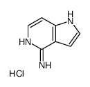 1H-pyrrolo[3,2-c]pyridin-4-amine,hydrochloride Structure