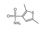 2,5-二甲基噻吩-3-磺酰胺结构式