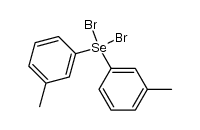 dibromo-di-m-tolyl-λ4-selane结构式