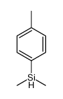 dimethyl-(4-methylphenyl)silane结构式