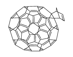 1,2-{[1',4']epicyclopent-2'-eno}-[60]fullerene Structure