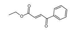 反-3-苯甲酰丙烯酸乙酯结构式