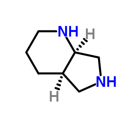 (S,S)-2,8-二氮杂双环[4.3.0]壬烷结构式