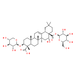 地黄皂苷B结构式