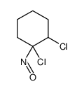 1,2-dichloro-1-nitrosocyclohexane Structure