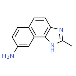 1H-Naphth[1,2-d]imidazol-8-amine,2-methyl-(9CI)结构式