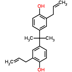 2,2'-二烯丙基双酚A结构式