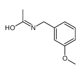 N-[(3-methoxyphenyl)methyl]acetamide Structure