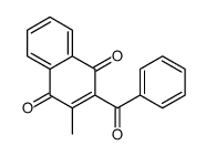 2-benzoyl-3-methylnaphthalene-1,4-dione结构式