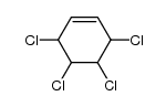 3,4,5,6-Tetrachlorocyclohexene Structure
