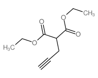 2-丙炔基丙二酸二乙酯结构式