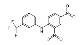 2,4-Dinitro-N-[3-(trifluoromethyl)phenyl]aniline结构式