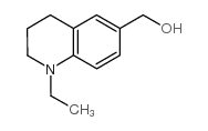 1-Ethyl-1,2,3,4-tetrahydroquinoline-6-methanol Structure