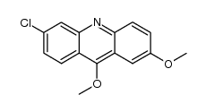 6-chloro-2,9-dimethoxyacridine Structure