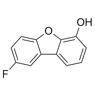 8-氟二苯并[b,d]呋喃-4-醇结构式