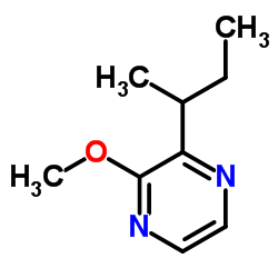 2-仲丁基-3-甲氧基吡嗪结构式