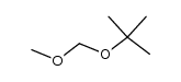2-(Methoxymethoxy)-2-methylpropane Structure