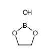 2-hydroxy-1,3,2-dioxaborolane结构式