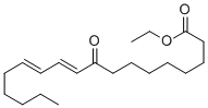 Ethyl (10E,12E)-9-oxooctadeca-10,12-dienoate结构式